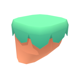 Block Grass Overhang Edge